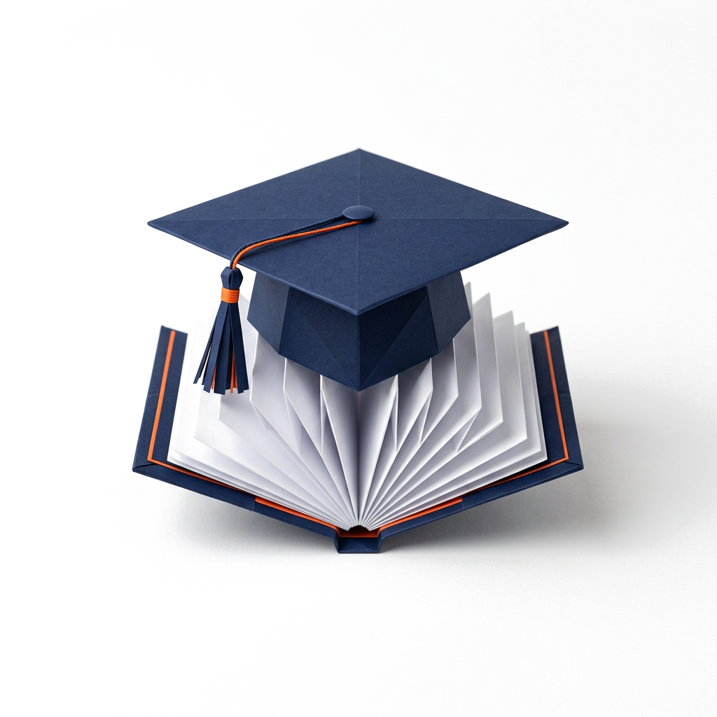 Origami symbolizujące szkolenia i warsztaty AI